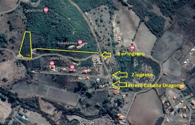 3,914.43 m² lot for sale in Samaipata, with water and electricity: foto 2 de 6
