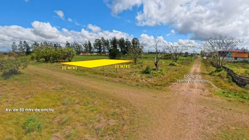 1,000 m² lot for sale in the Libertad development, South Zone: foto 5 de 8