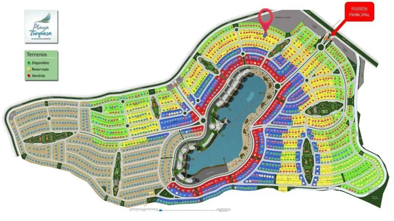 Terreno de 585,07 m² en venta en Playa Turquesa, Urubó: foto 7 de 7