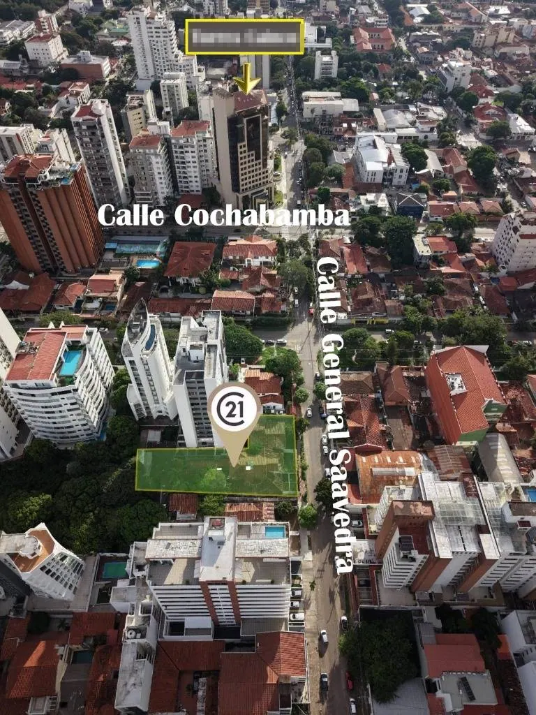 Terreno de 379,89 m² en venta en el Centro, cerca del 2do anillo: foto 1 de 4