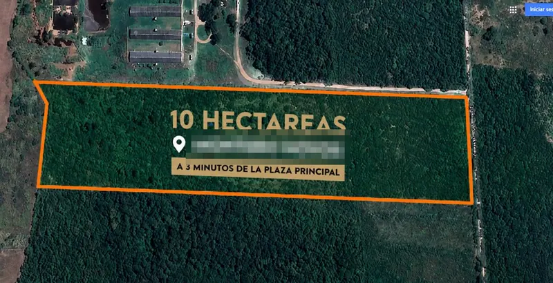 Terreno de 10 hectáreas en venta en Montero Hoyos: foto 2 de 3