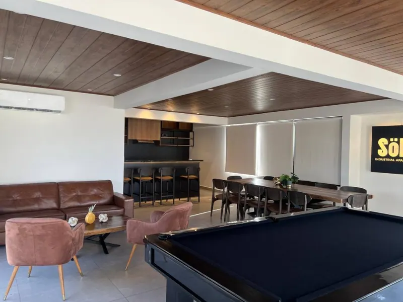 60 m² studio for rent in Equipetrol, with pool: foto 13 de 14
