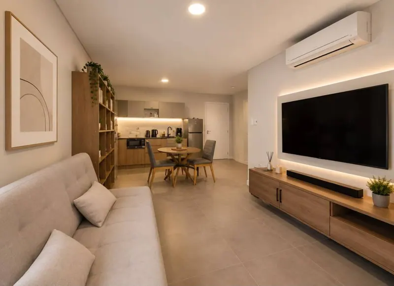 1-bedroom apartment with terrace for sale in the gated community: foto 5 de 8