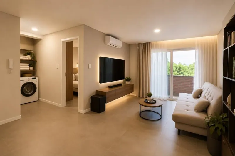 1-bedroom apartment with terrace for sale in the gated community: foto 6 de 8