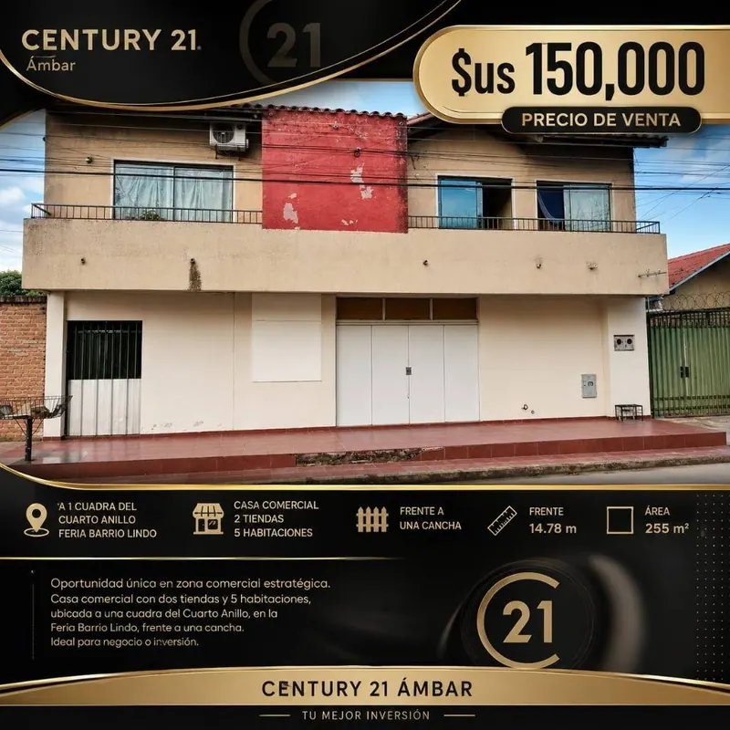 Casa de uso comercial en venta en la Zona Este, 4to anillo: foto 2 de 2