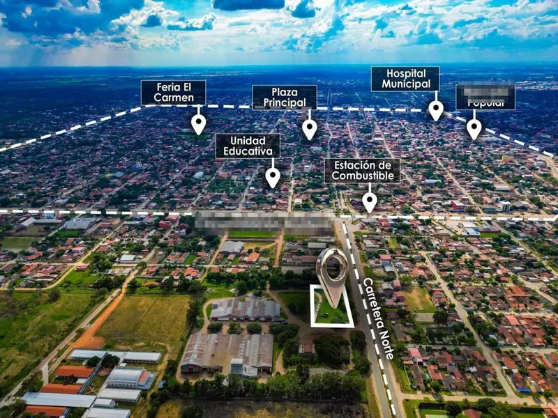 Terreno de 3.600 m² en alquiler sobre la Circunvalación de Montero: foto 6 de 12