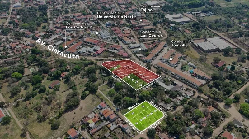 Terreno de 263,76 m² en venta en la Zona Norte, Av. Claracuta: foto 2 de 8