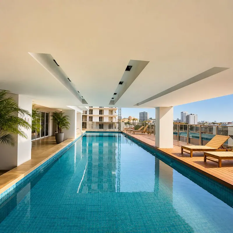 Departamento de 2 dormitorios en venta en Uptown Equipetrol: foto 12 de 13
