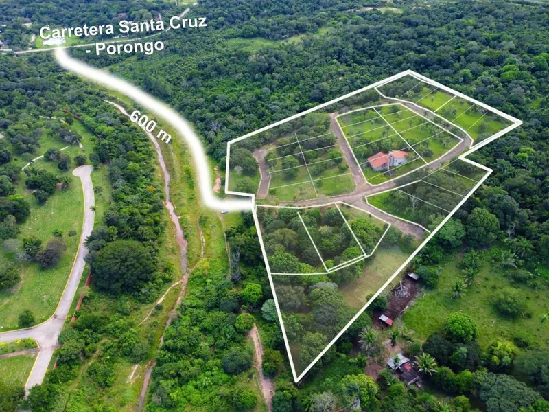 Urbanización cerrada con 34 terrenos en venta en el Urubó, 20.500 m²: foto 2 de 4