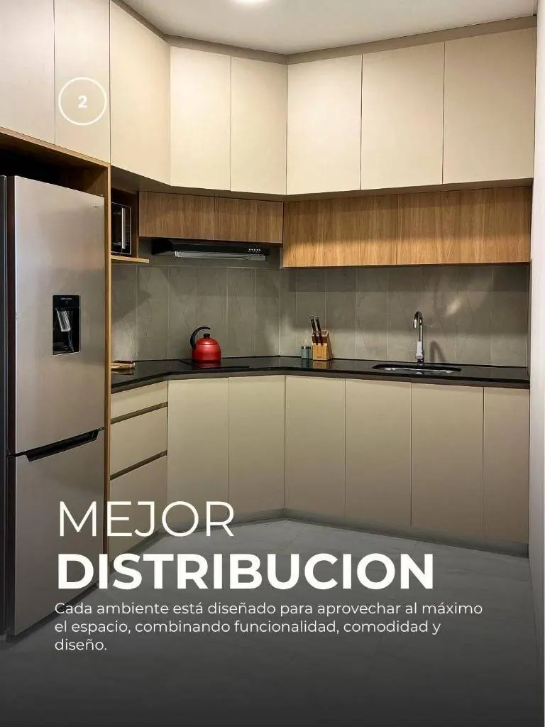 Loft de 48 m² a estrenar en venta en la Zona Norte, av. Banzer: foto 4 de 14