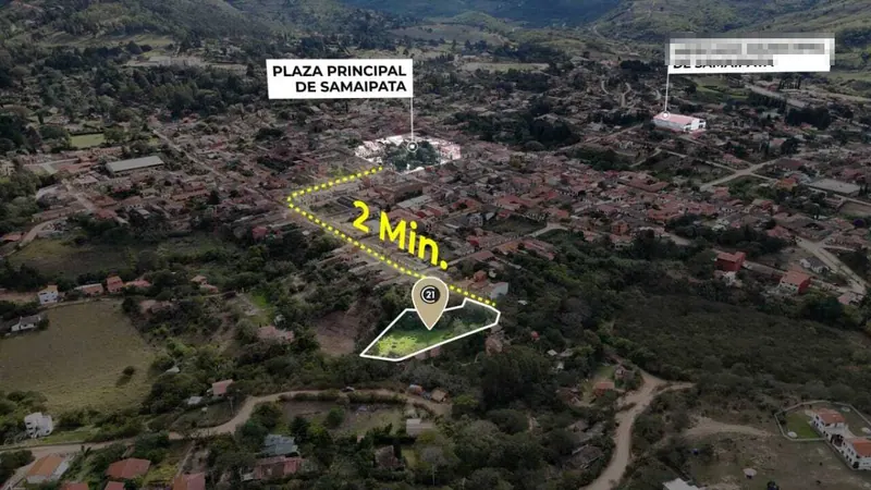 Terreno de 3.188,82 m² en venta en el Casco Viejo de Samaipata: foto 6 de 6