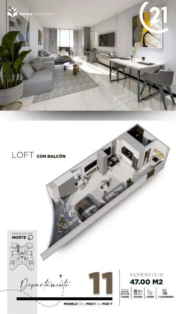 47 m² loft for sale on Avenida Banzer, North Zone: foto 5 de 5