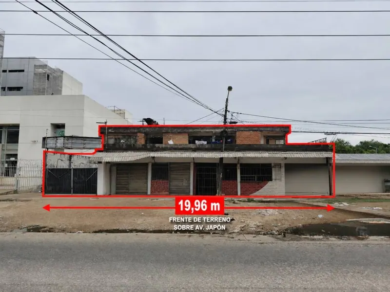 Terreno comercial de 1.498,28 m² en venta sobre la Av. Japón: foto 5 de 8