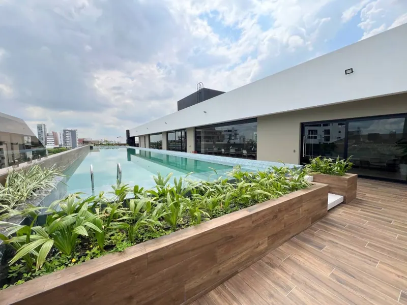 31 m² studio for rent in Equipetrol, with pool: foto 16 de 22