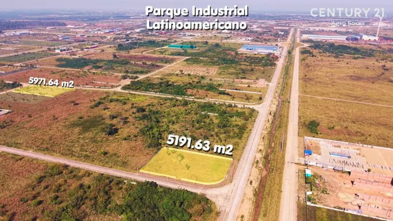 Terreno de 5.971,64 m² en venta en Warnes, zona Pilat: foto 2 de 2