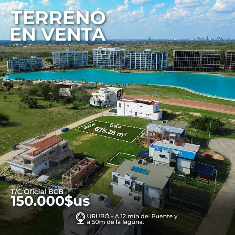 675 m² lot for sale in Mar Adentro, Urubó: foto 5 de 7