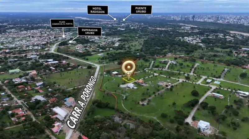 Terreno de 750 m² en venta en Urubó Village, Módulo 4: foto 4 de 8