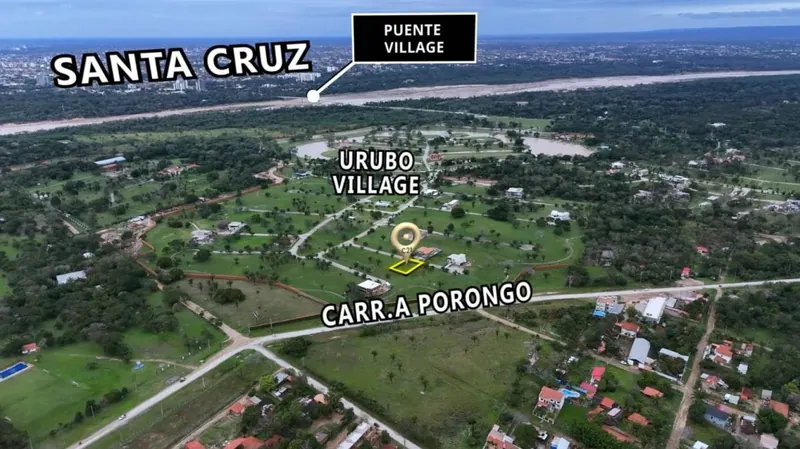 Terreno de 750 m² en venta en Urubó Village, Módulo 4: foto 5 de 8