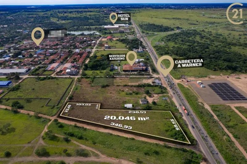 Terreno de 20.000 m² en venta en el km 12 de la carretera al norte: foto 3 de 7