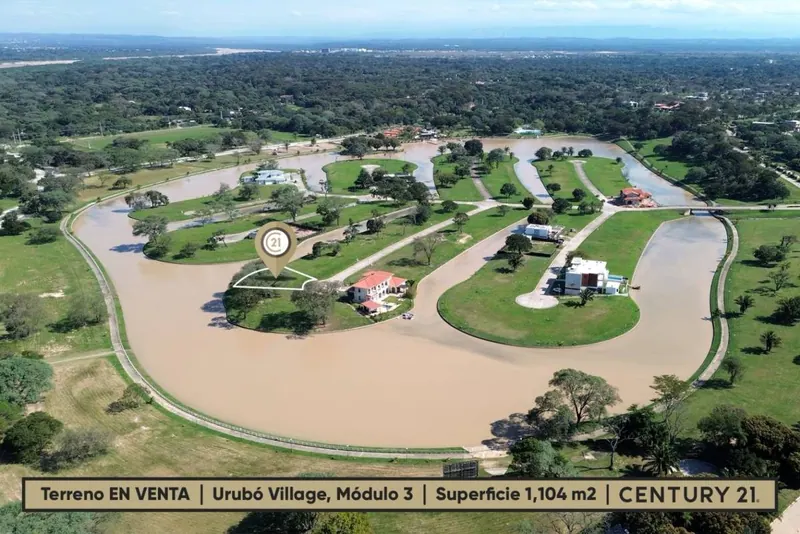 1,104 m² lot facing the lagoon for sale in Urubó Village: foto 7 de 7
