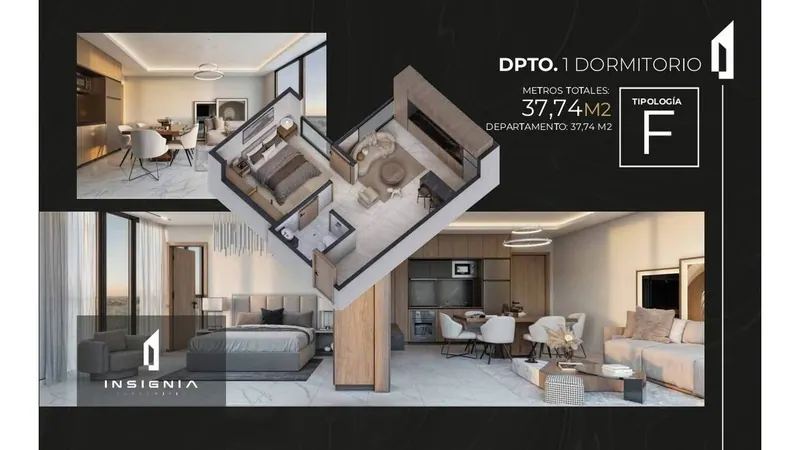 1-bedroom apartment pre-construction at Domus Insignia, Equipetrol: foto 2 de 2