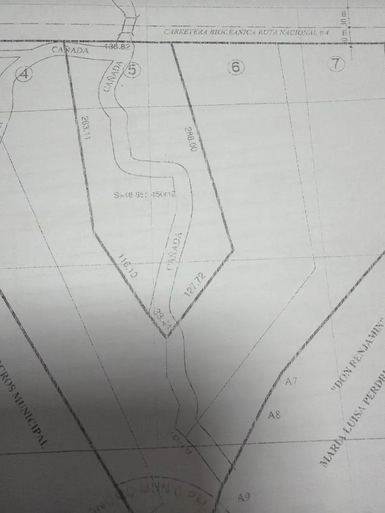 Terreno de 4,89 hectáreas en venta en Las Cardozas, Portachuelo: foto 1 de 1
