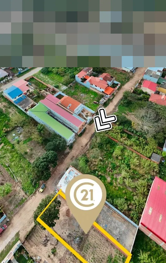 Terreno de 391,12 m² en venta en la Doble Vía La Guardia, km 12: foto 1 de 2