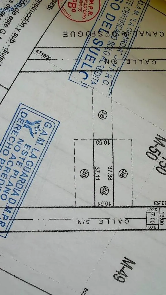 Terreno de 391,12 m² en venta en la Doble Vía La Guardia, km 12: foto 2 de 2