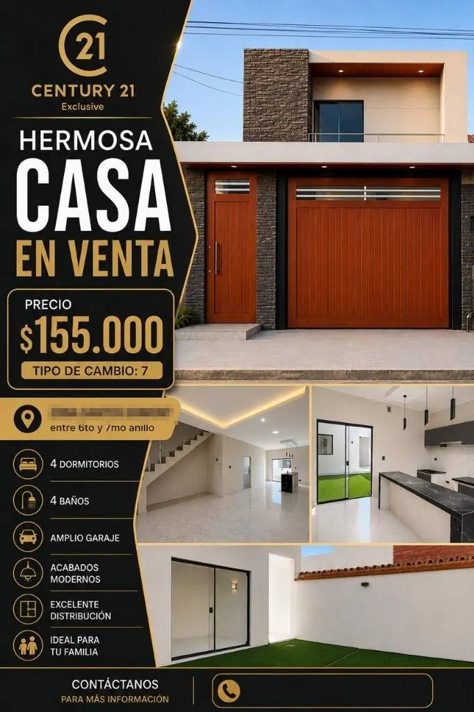 Casa de 4 dormitorios en venta sobre la av. Santos Dumont, Zona Sur: foto 2 de 9