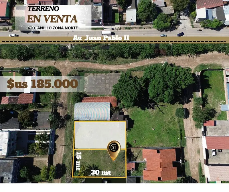 450 m² lot for sale in the North Zone, 6th ring: foto 6 de 10