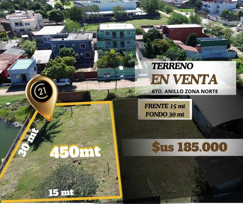 450 m² lot for sale in the North Zone, 6th ring: foto 7 de 10