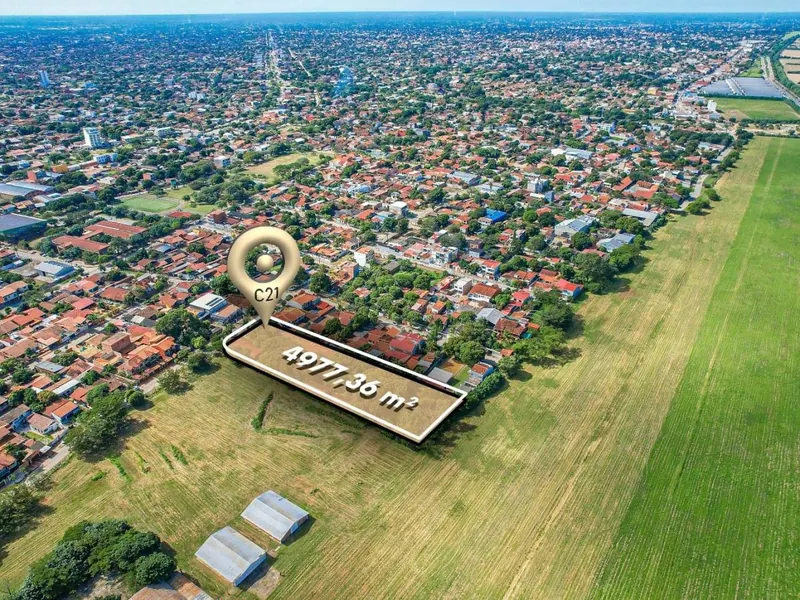 Terreno de 4.977,36 m² en venta sobre la av. San Aurelio, Zona Sur