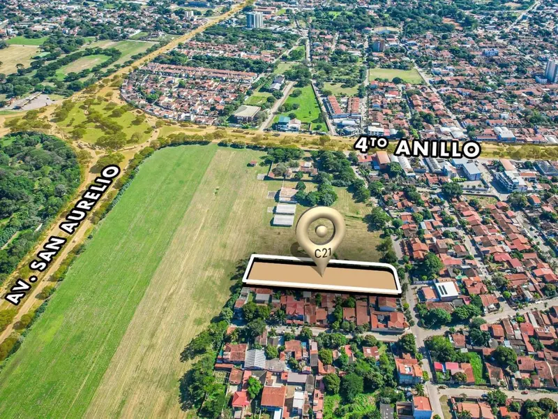 4,977.36 m² lot for sale on Av. San Aurelio, South Zone: foto 8 de 9