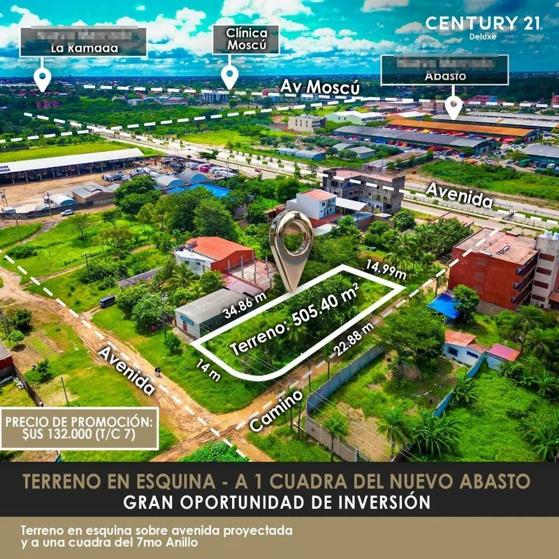 Terreno de 505 m² en venta en la Zona Sur, Nuevo Mercado Abasto: foto 9 de 9