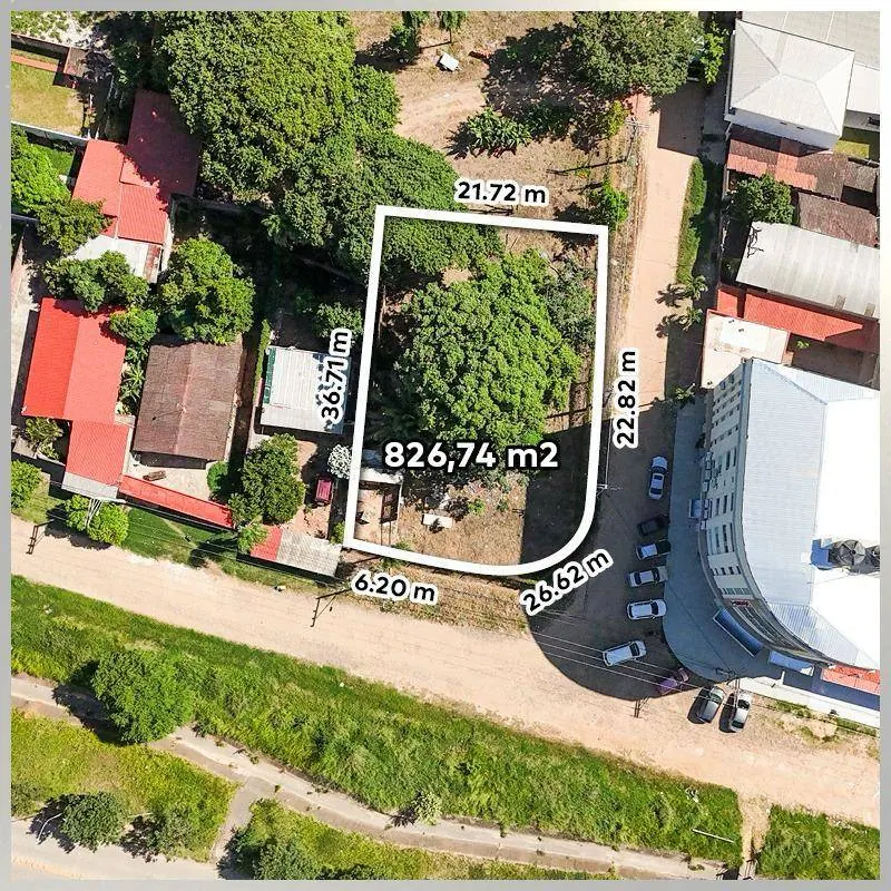 Terreno en esquina de 826,74 m² en venta en la Zona Sur: foto 4 de 5