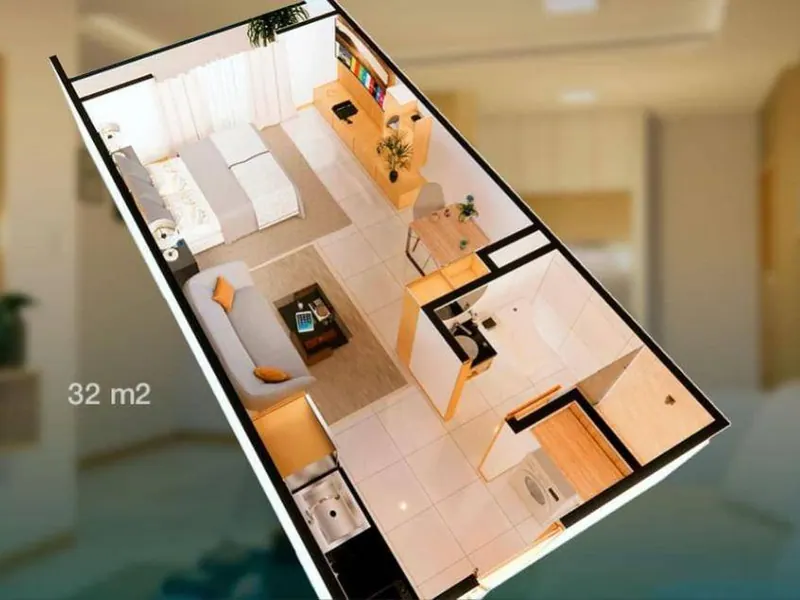 Monoambiente de 32 m² en preventa en Community Alto Norte, Zona Norte: foto 2 de 16