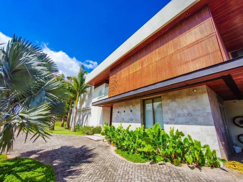House with pool for sale in the Las Palmeras gated community, Urubó: foto 6 de 50