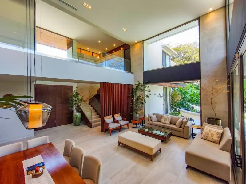 House with pool for sale in the Las Palmeras gated community, Urubó: foto 8 de 50