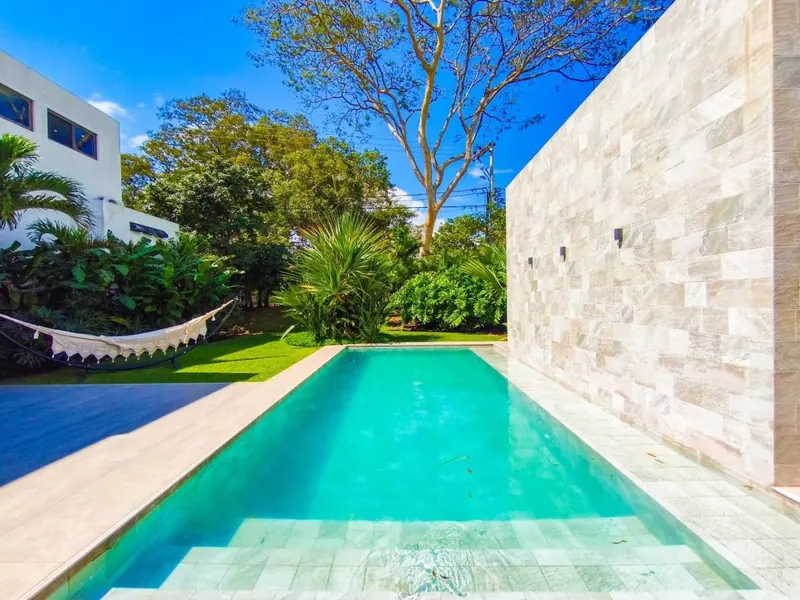 House with pool for sale in the Las Palmeras gated community, Urubó: foto 50 de 50
