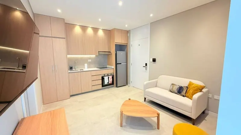 Departamento de 1 dormitorio a estrenar en venta en Equipetrol: foto 2 de 12