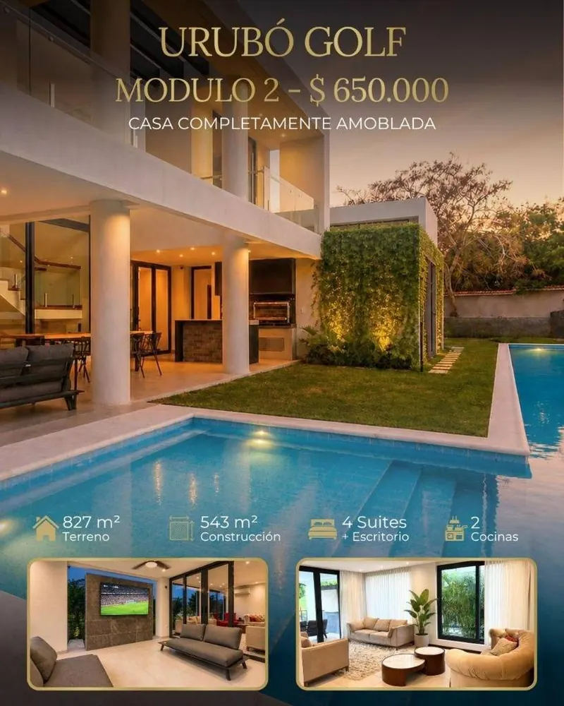 4-bedroom house for sale in Urubó Golf, Module 2: foto 2 de 22