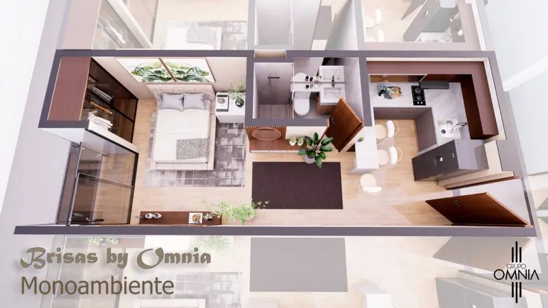 Studio apartment pre-construction in Brisas by Omnia, North Zone: foto 9 de 9