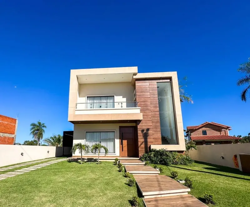 Casa a estrenar en alquiler en el condominio Florida II, Urubó: foto 1 de 15
