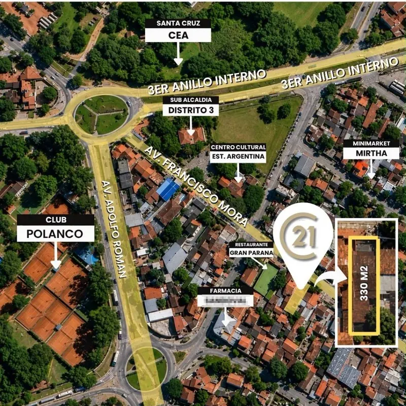 Terreno de 330 m² con construcción en venta sobre la Av. Francisco: foto 2 de 5