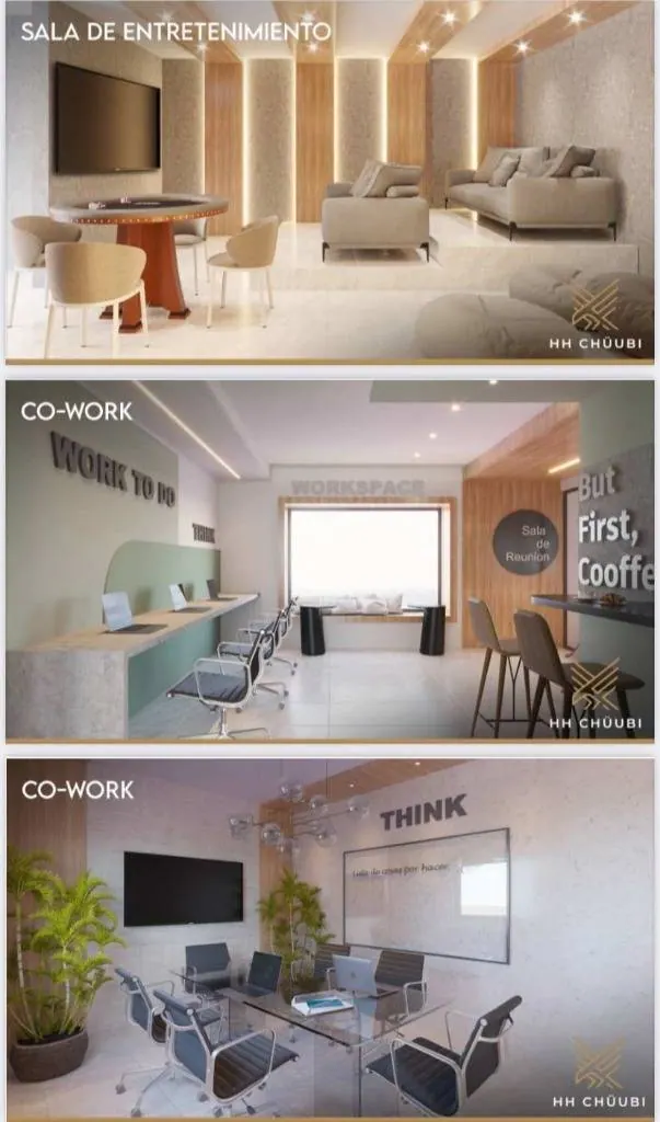 Departamento de 1 dormitorio en venta en edificio HH Chubi, Equipetrol: foto 5 de 6