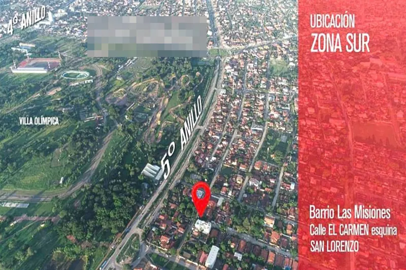 Departamento de 3 dormitorios en venta en la Zona Sur, con parqueo: foto 2 de 18