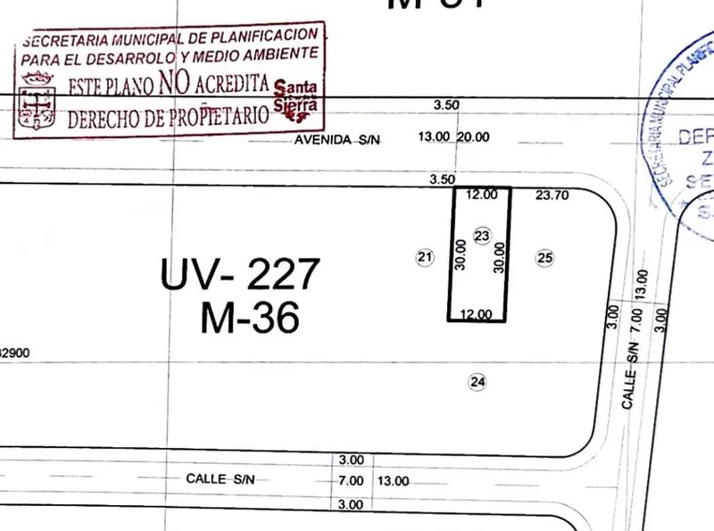 Terreno de 360 m² en venta sobre la Av. Guapilo Junín, Zona Este: foto 3 de 4