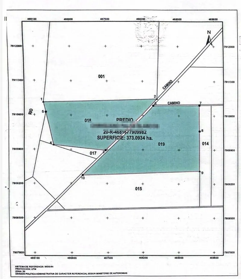 Cattle and farming property for sale near Abapó, with house and well: foto 2 de 2