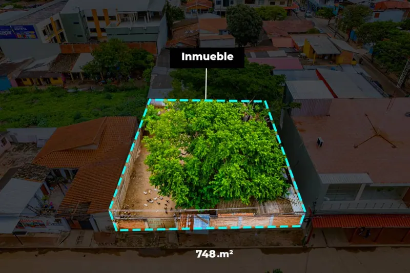 Terreno de 740,58 m² en venta en Cotoca, cerca de la plaza: foto 2 de 5