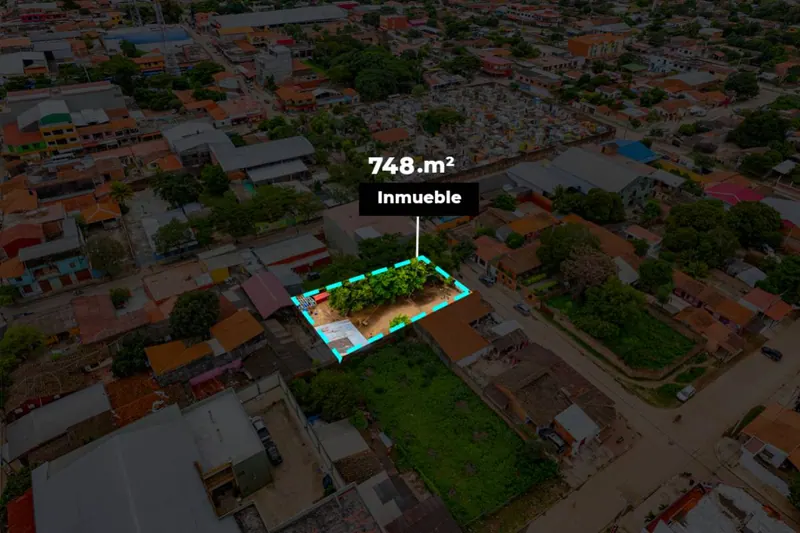Terreno de 740,58 m² en venta en Cotoca, cerca de la plaza: foto 4 de 5
